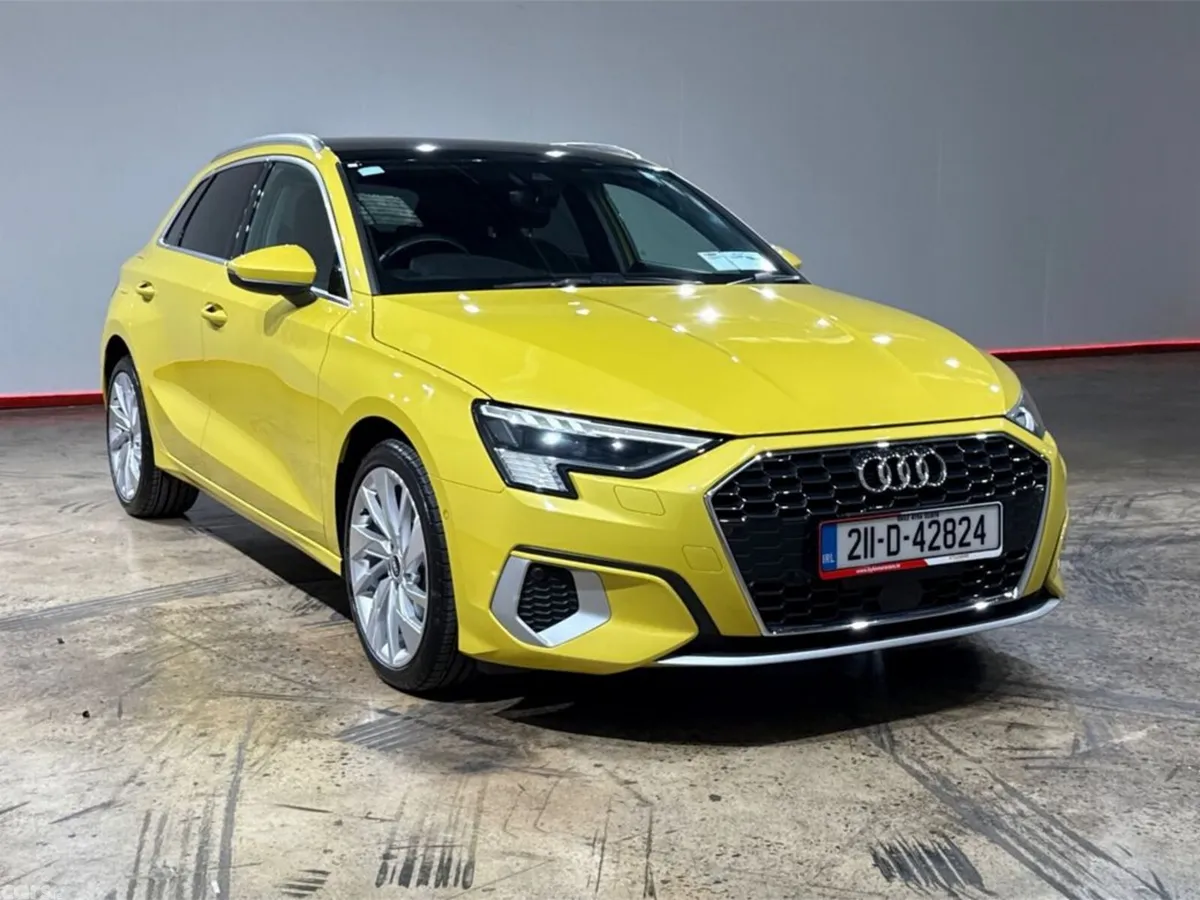 Audi A3 Hatchback, Petrol, 2021, Yellow