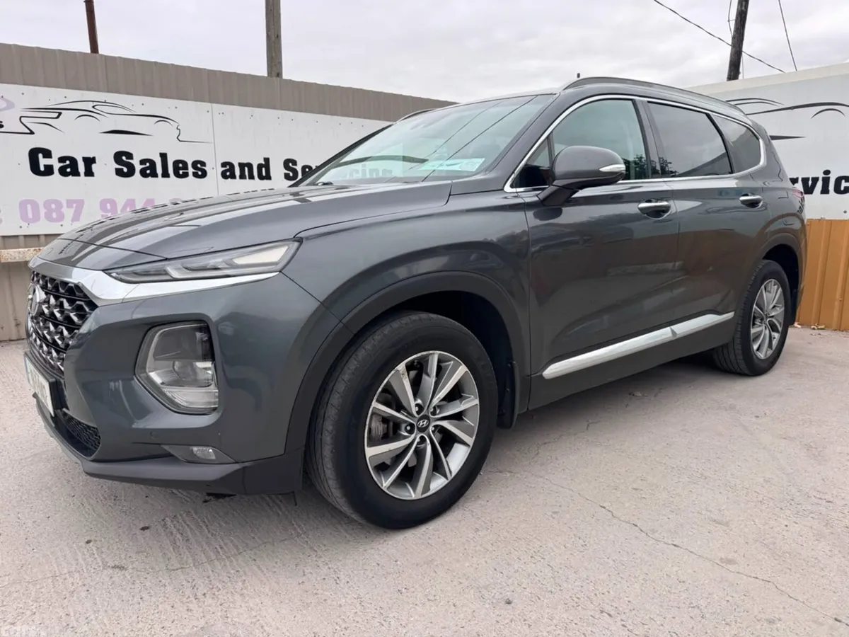 Hyundai Santa Fe SUV, Diesel, 2019, Green