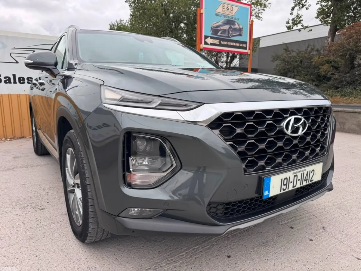 Hyundai Santa Fe SUV, Diesel, 2019, Green