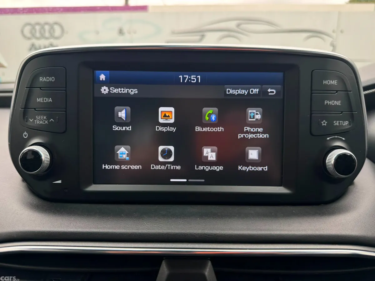 Hyundai Santa Fe SUV, Diesel, 2019, Green
