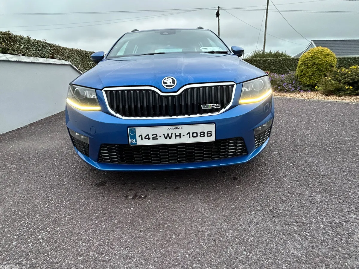 Skoda Octavia Estate, Diesel, 2014, Blue