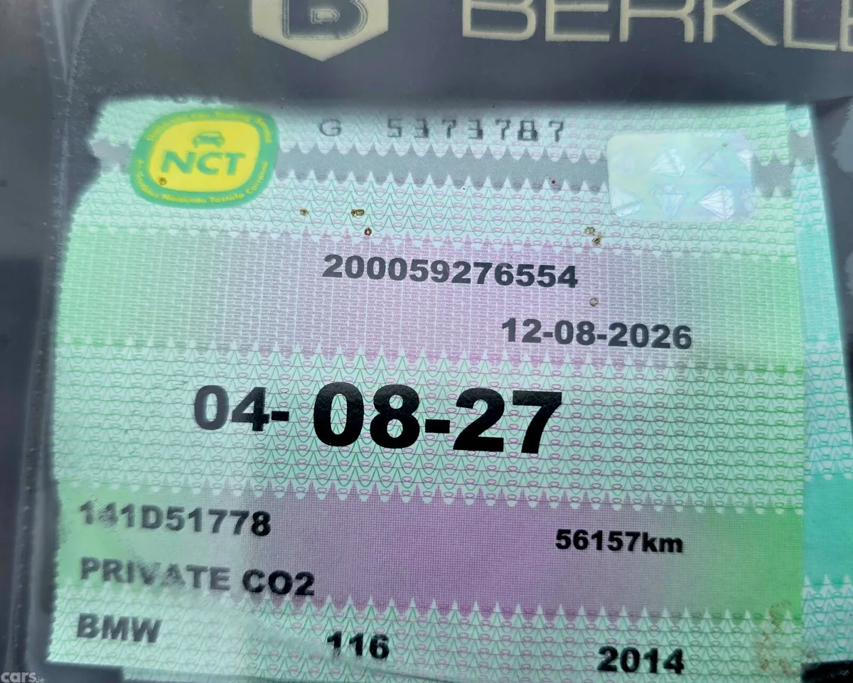 BMW 1-Series Hatchback, Petrol, 2014, Red