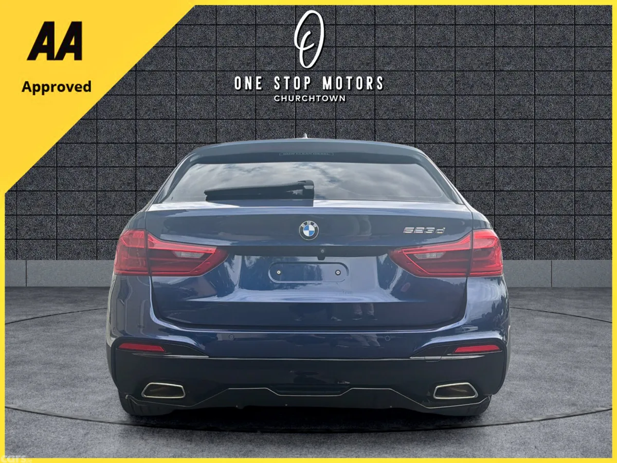 BMW 5-Series Estate, Diesel, 2017, Blue