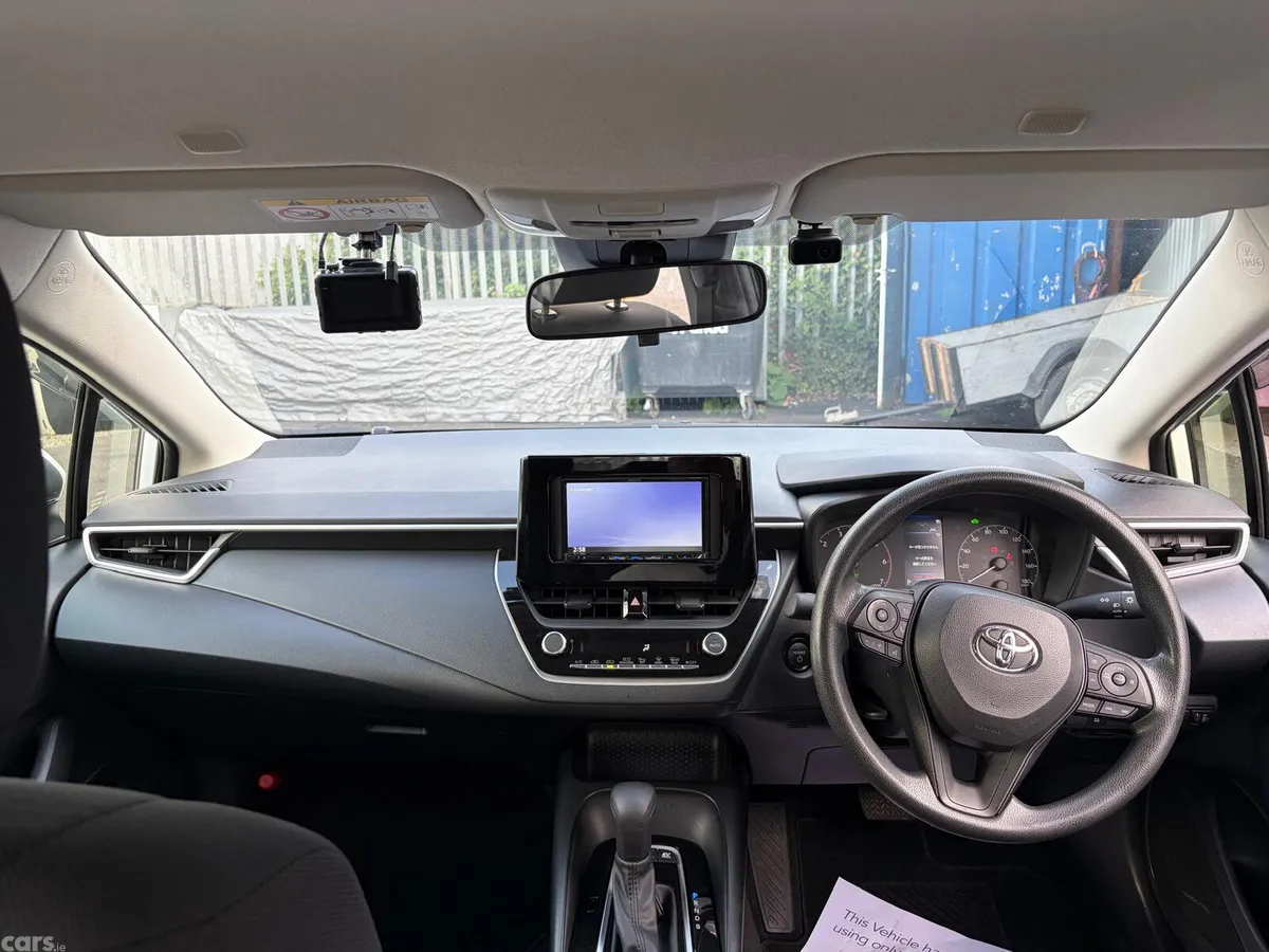 Toyota Corolla Saloon, Petrol Hybrid, 2023, White