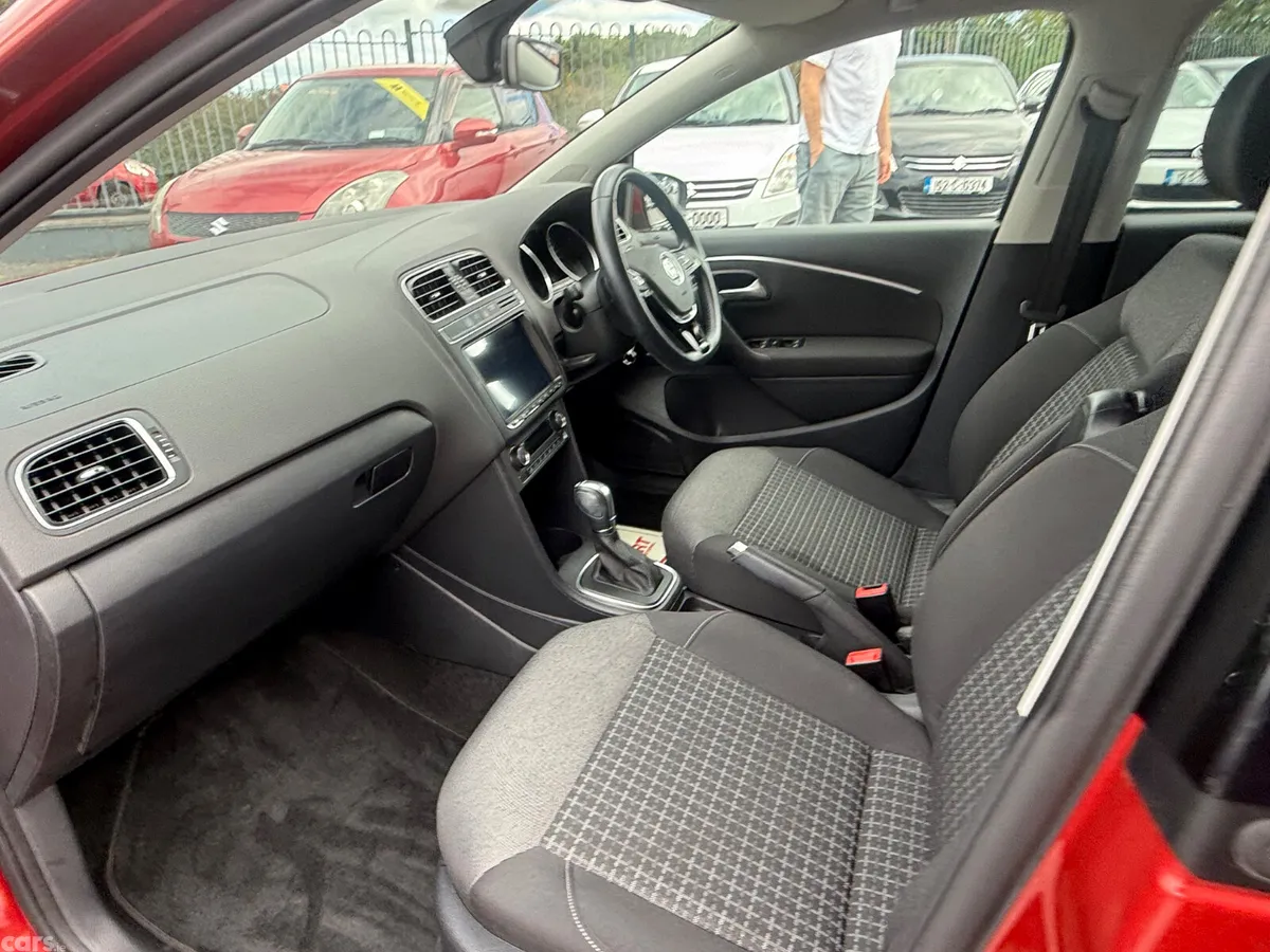 Volkswagen Polo Hatchback, Petrol, 2015, Red