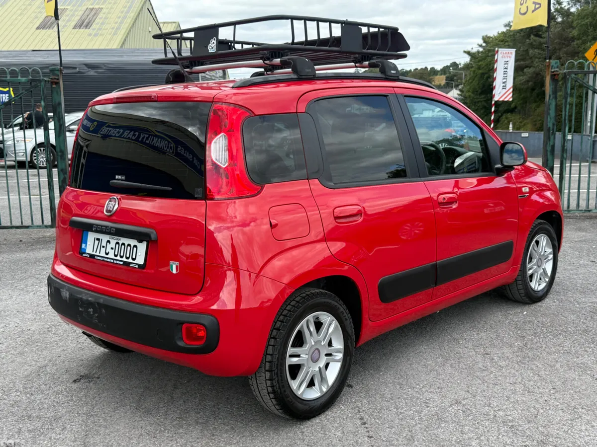 Fiat 500 Hatchback, Petrol, 2017, Red