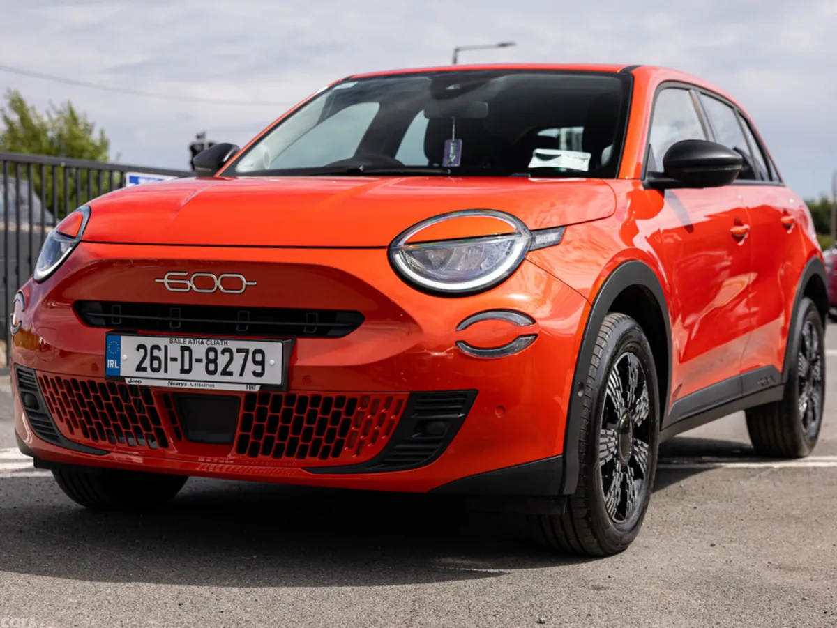 Fiat 600 Hatchback, Petrol, 2026, Orange