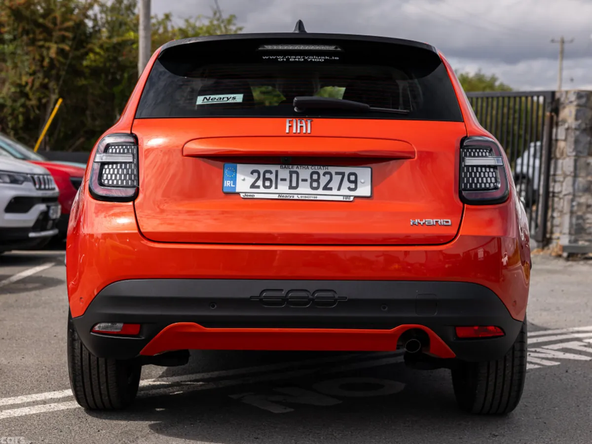 Fiat 600 Hatchback, Petrol, 2026, Orange