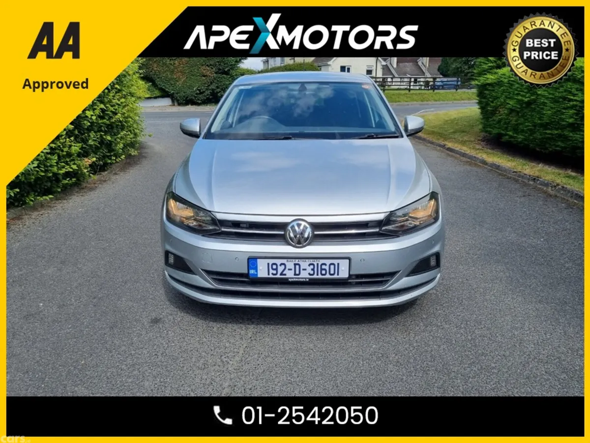 Volkswagen Polo Hatchback, Petrol, 2019, Silver
