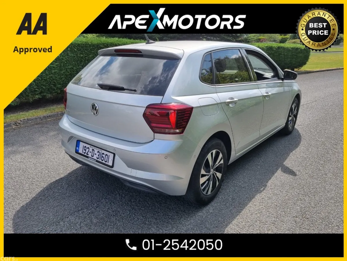 Volkswagen Polo Hatchback, Petrol, 2019, Silver