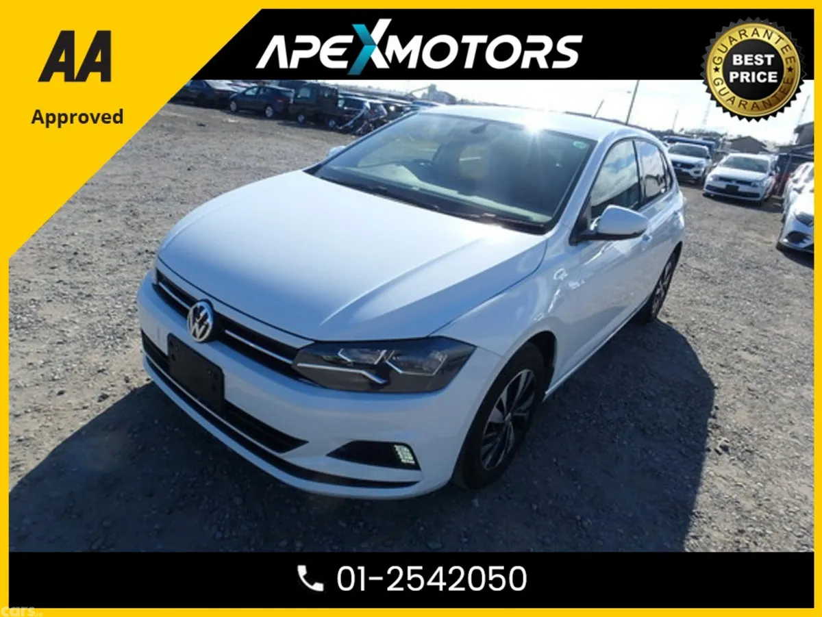 Volkswagen Polo Hatchback, Petrol, 2019, White