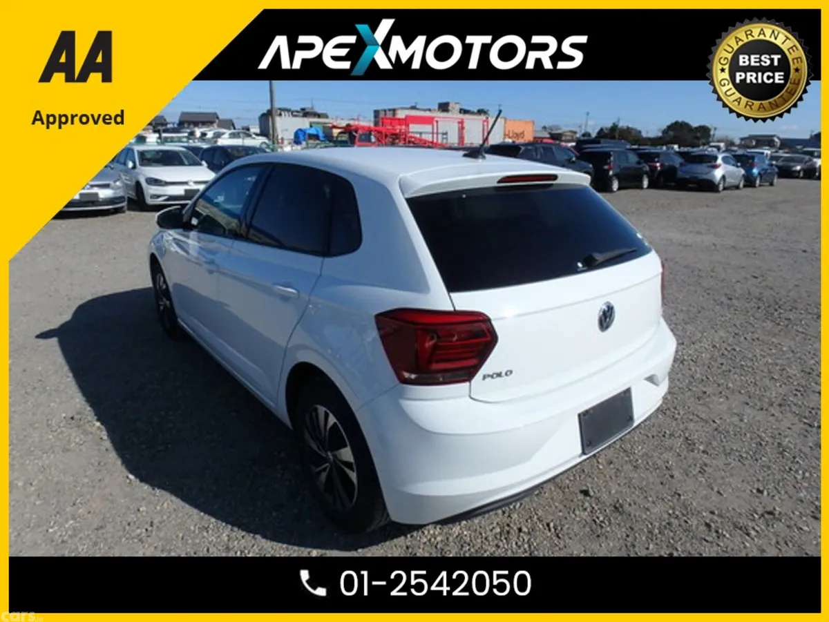 Volkswagen Polo Hatchback, Petrol, 2019, White