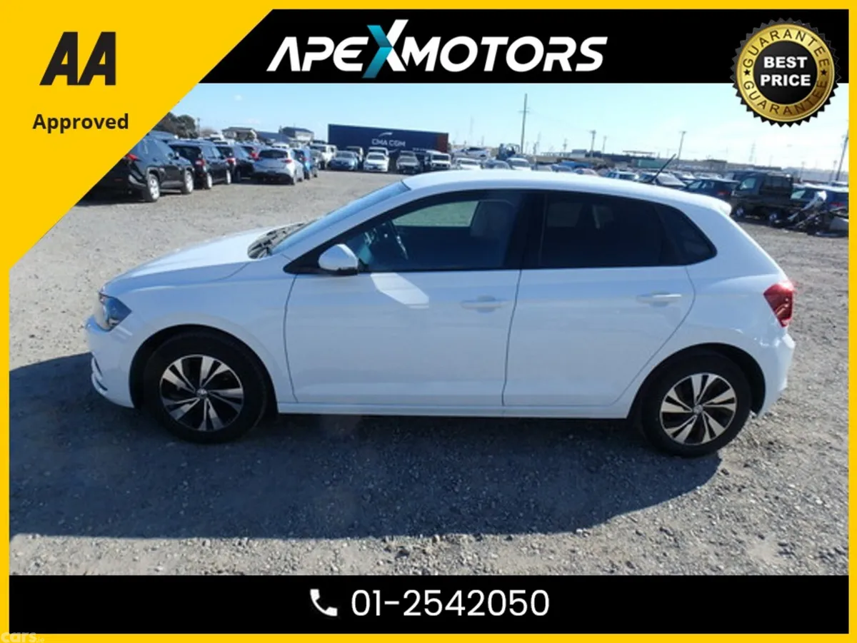 Volkswagen Polo Hatchback, Petrol, 2019, White