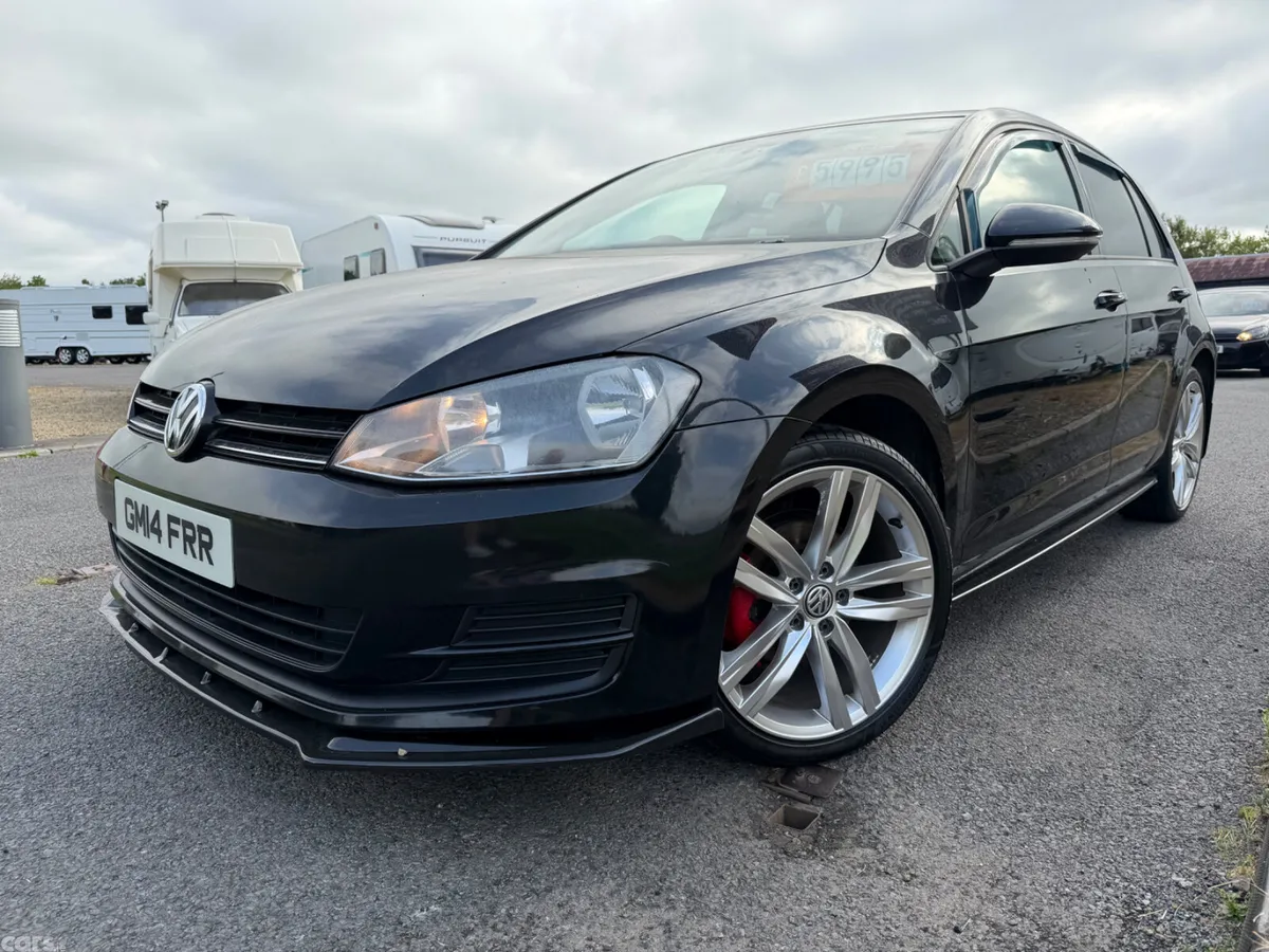 Volkswagen Golf Hatchback, Diesel, 2014, Black