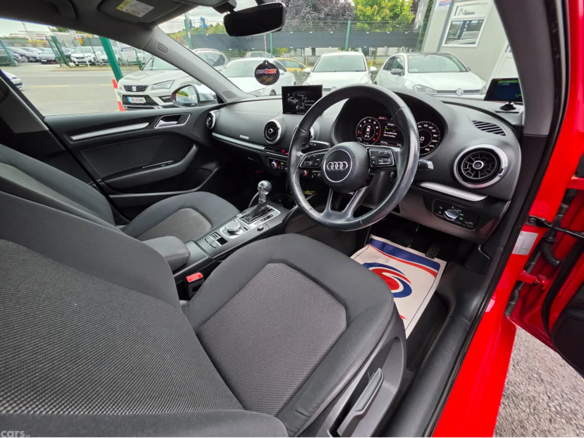 Audi A3 Saloon, Petrol, 2017, Red