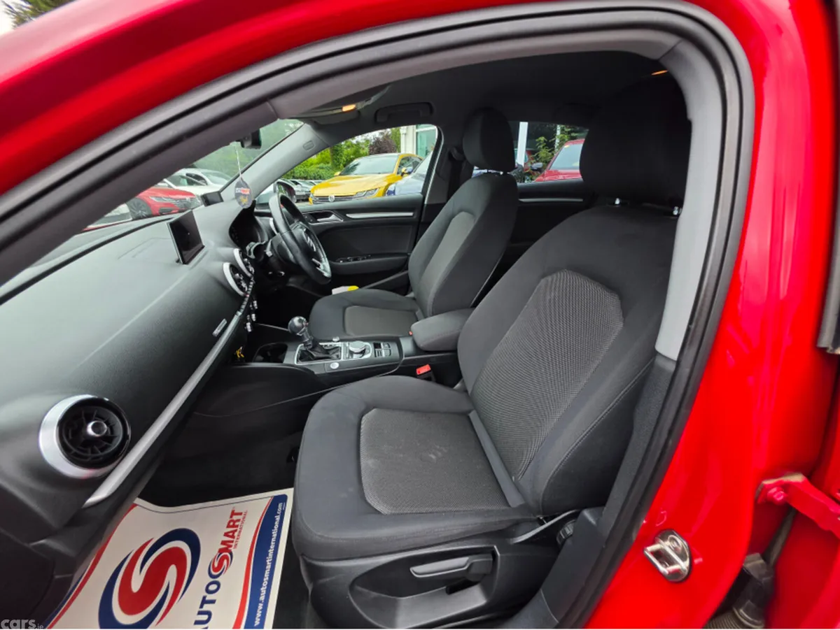 Audi A3 Saloon, Petrol, 2017, Red