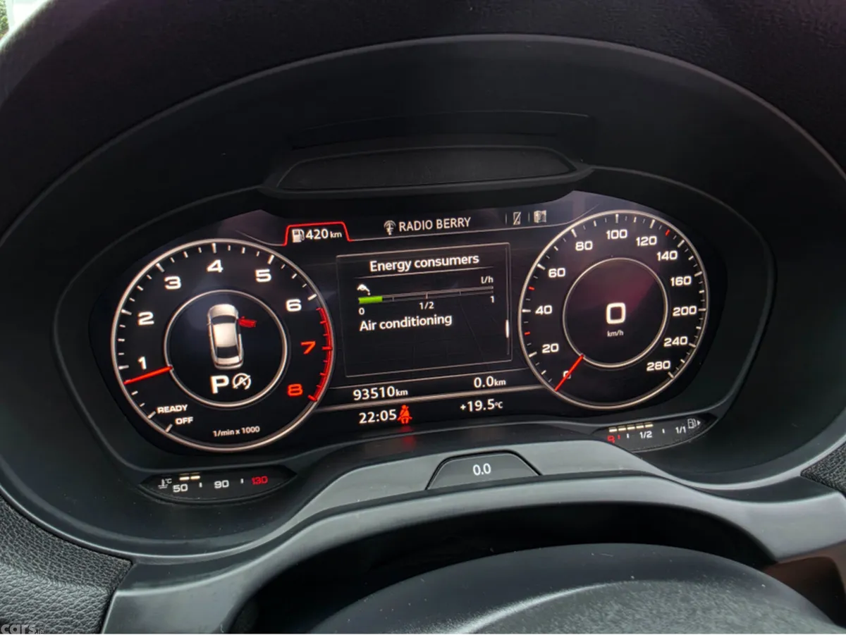 Audi A3 Saloon, Petrol, 2017, Red