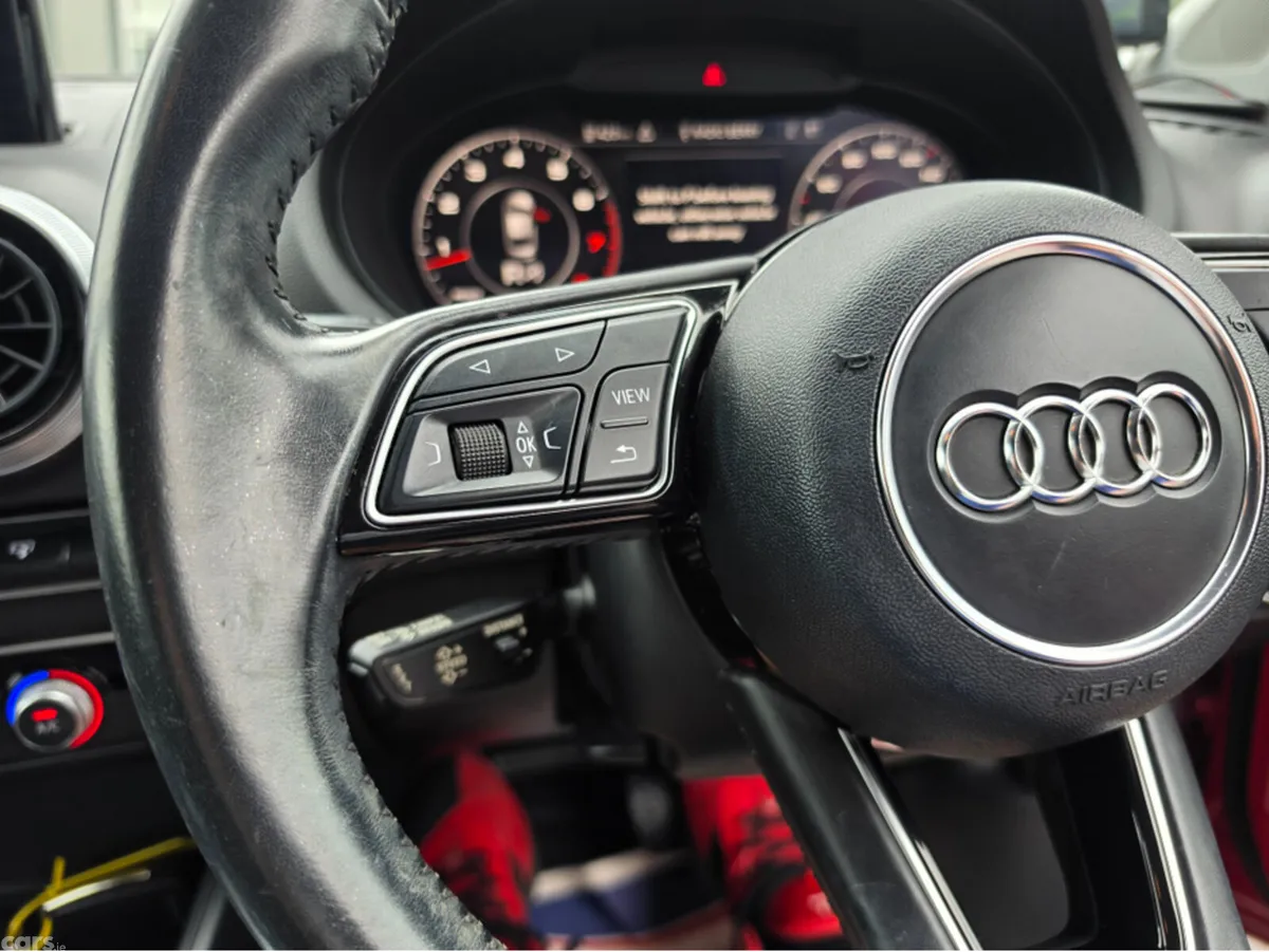 Audi A3 Saloon, Petrol, 2017, Red