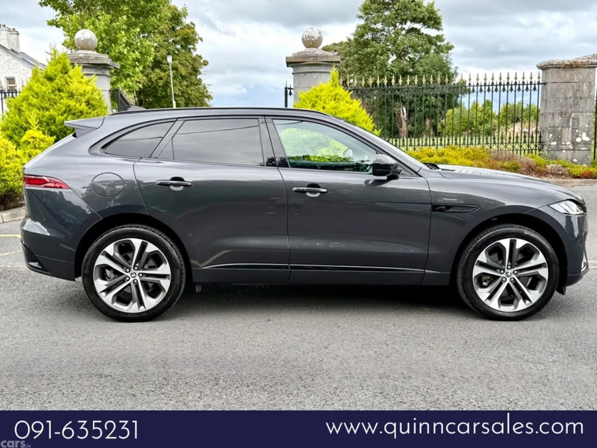 Jaguar F-Pace SUV, Petrol Plug-in Hybrid, 2024, Grey