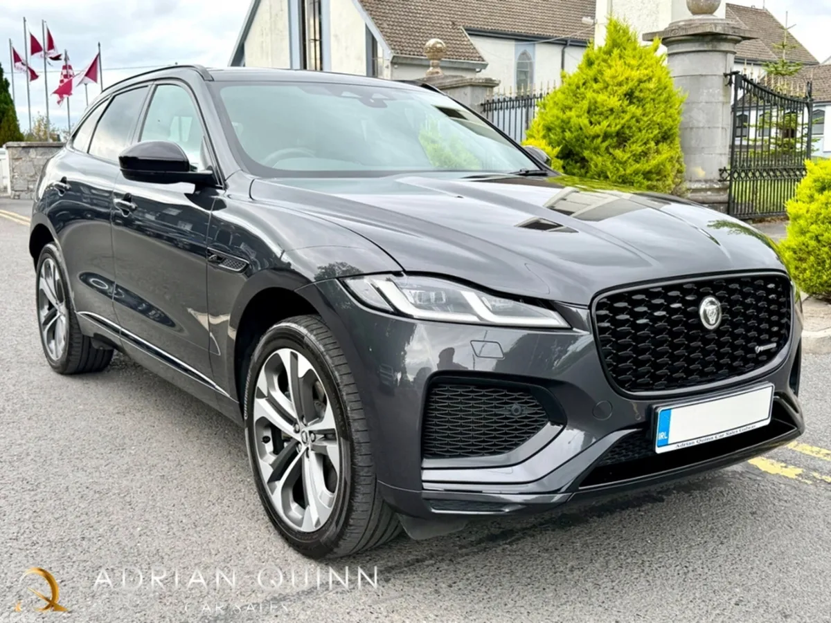 Jaguar F-Pace SUV, Petrol Plug-in Hybrid, 2024, Grey