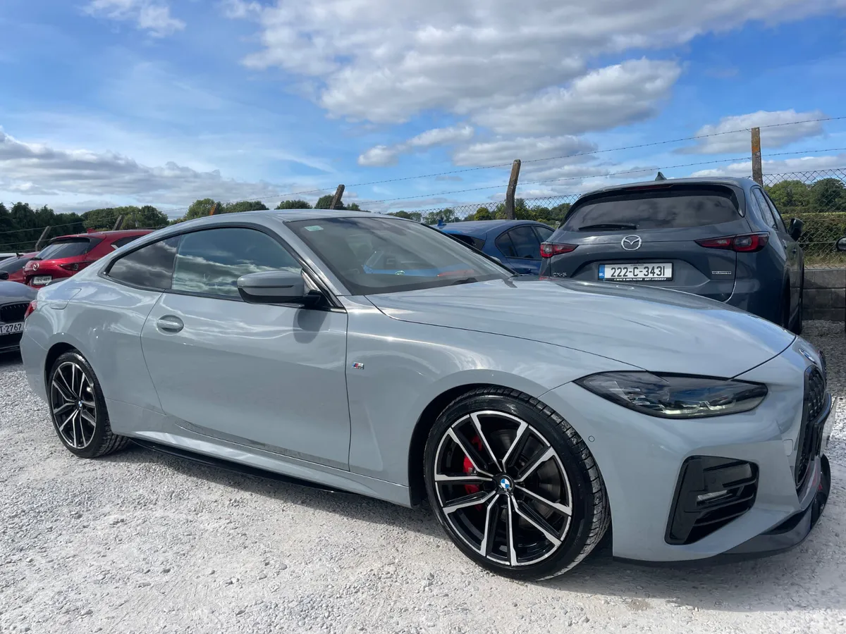 BMW 4-Series Coupe, Diesel, 2021, Grey