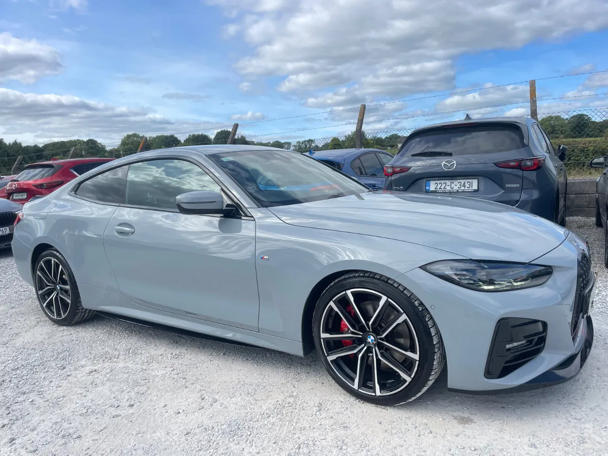 BMW 4-Series Coupe, Diesel, 2021, Grey