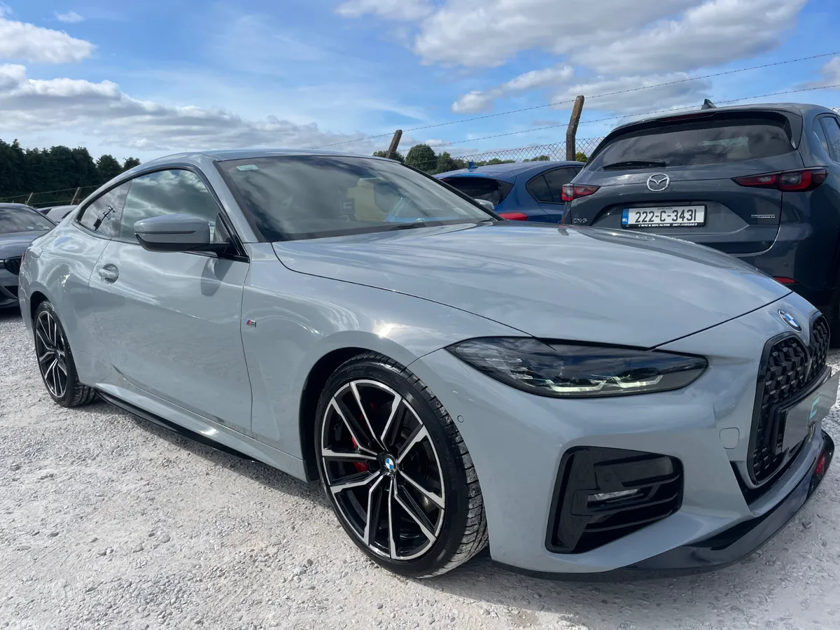 BMW 4-Series Coupe, Diesel, 2021, Grey