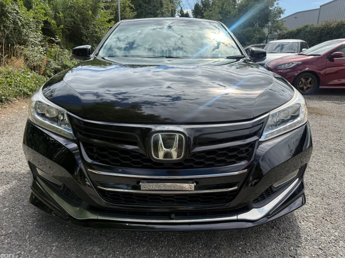 Honda Accord Saloon, Petrol Hybrid, 2015, Black