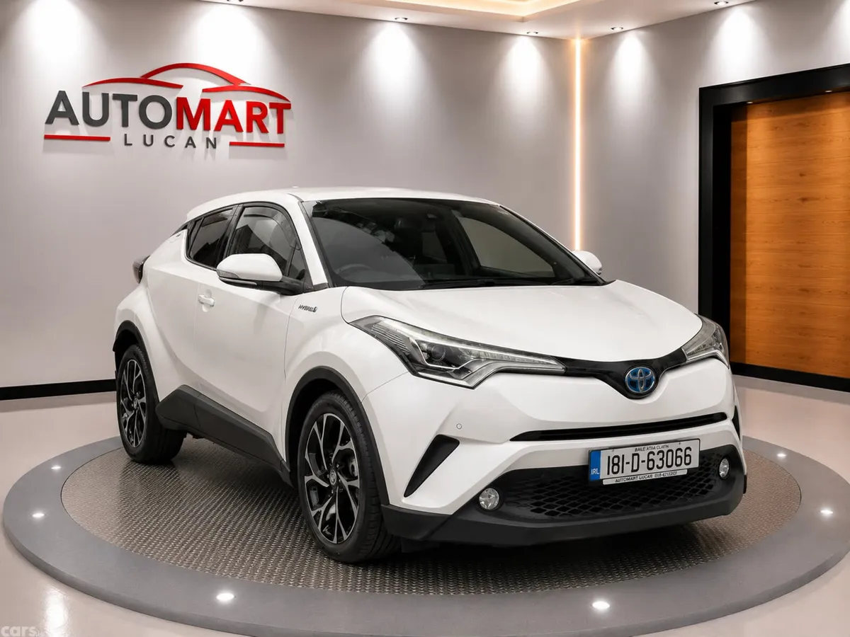 Toyota C-HR SUV, Petrol Hybrid, 2018, White