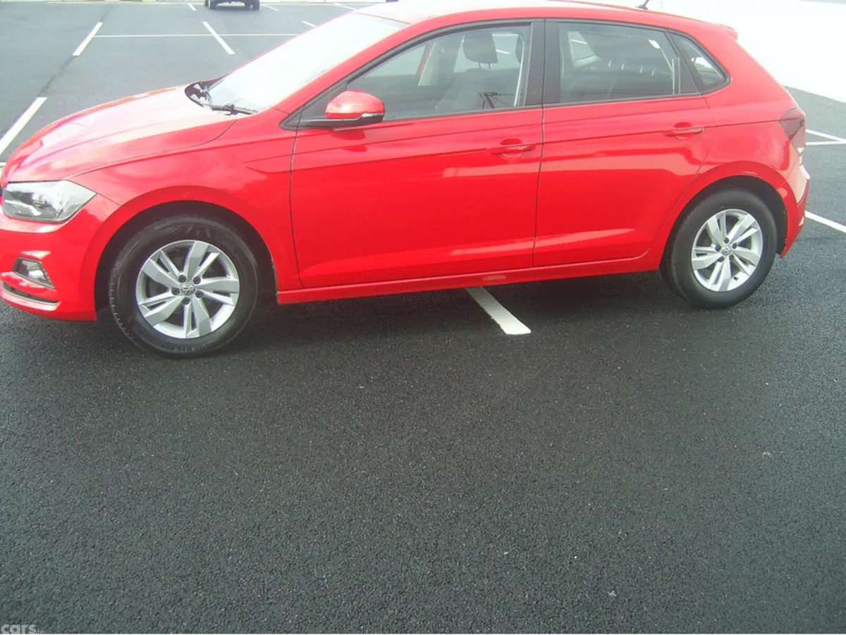 Volkswagen Polo Hatchback, Petrol, 2020, Red