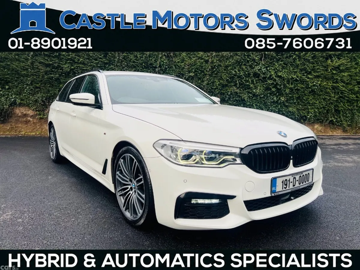 BMW 5-Series Estate, Diesel, 2019, White
