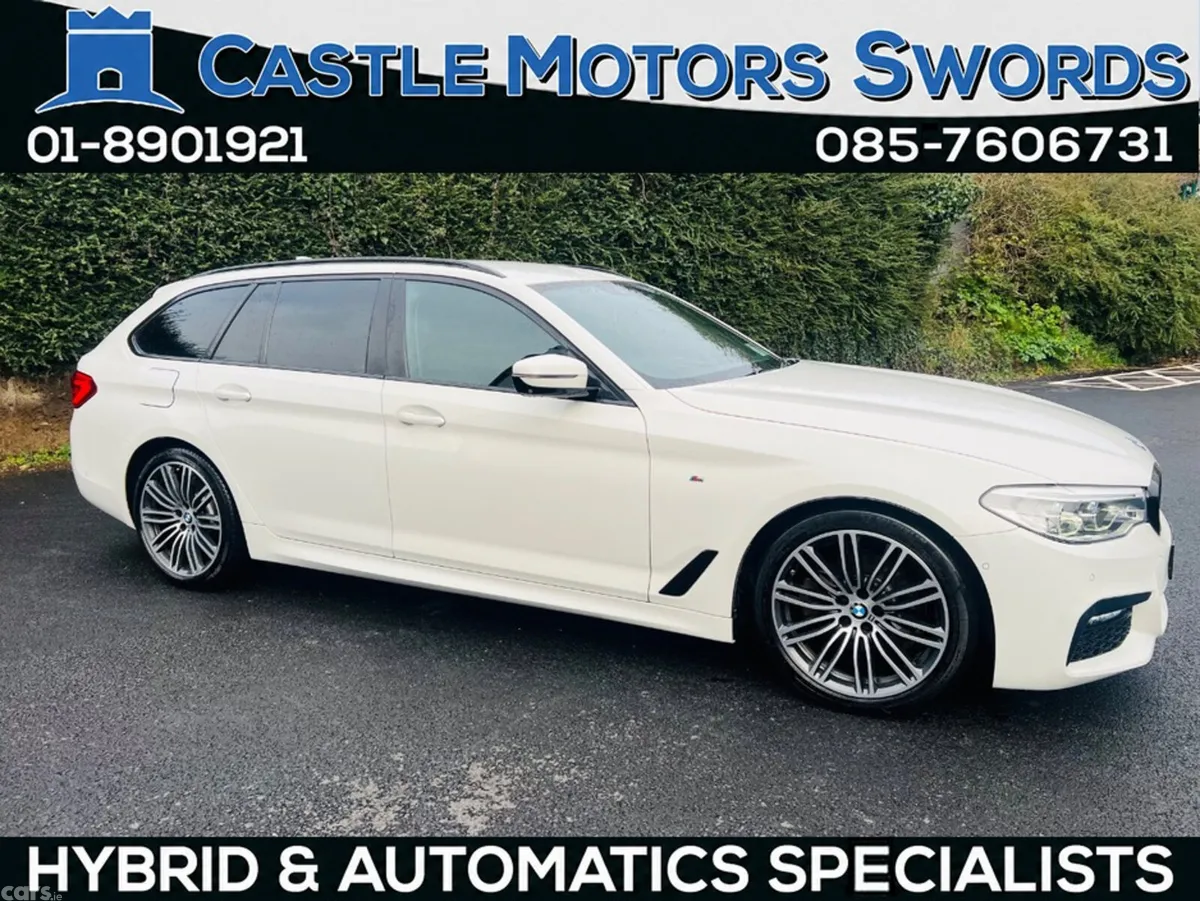 BMW 5-Series Estate, Diesel, 2019, White