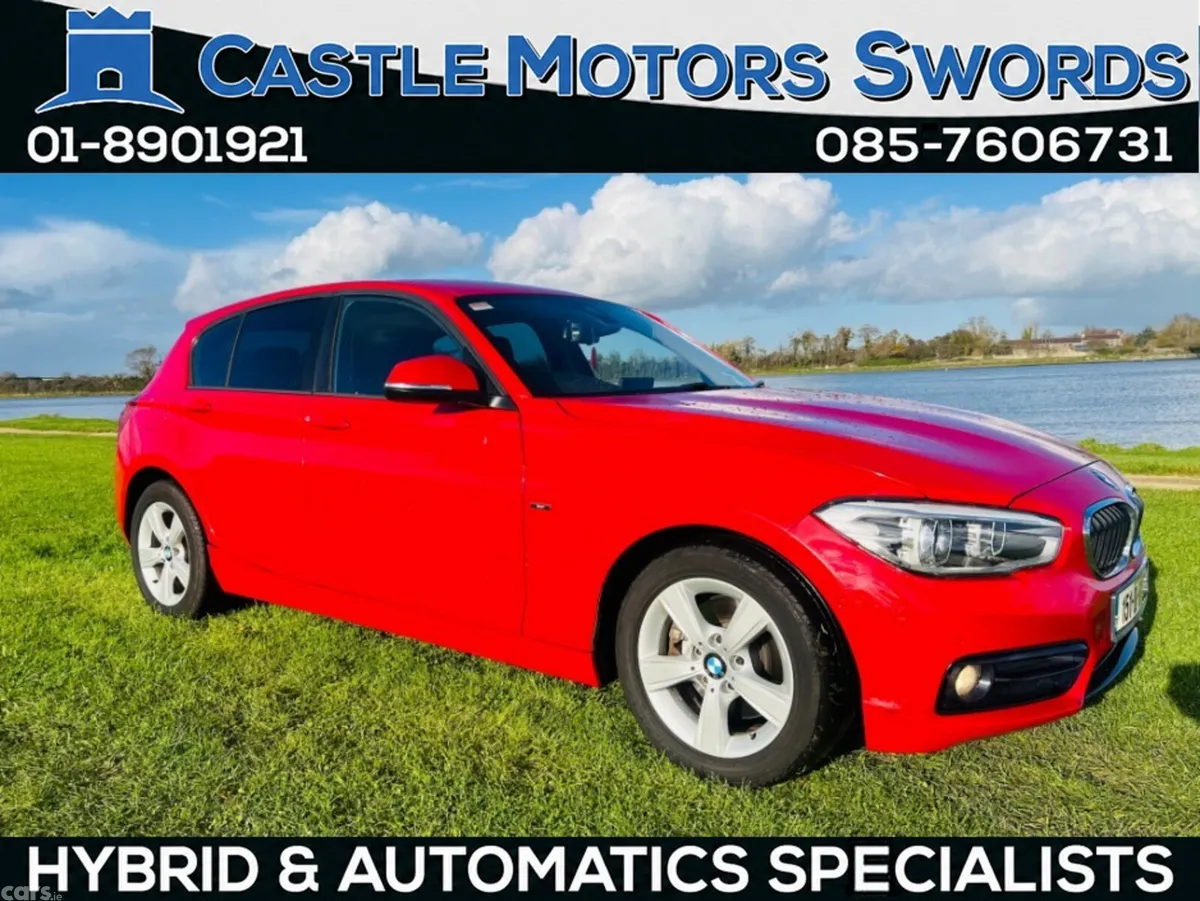 BMW 1-Series Hatchback, Petrol, 2015, Red