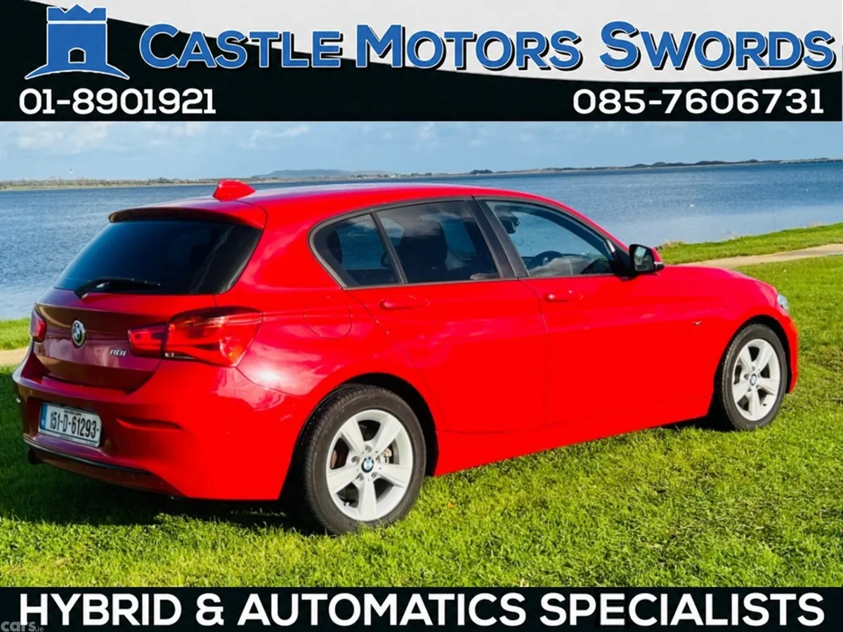 BMW 1-Series Hatchback, Petrol, 2015, Red