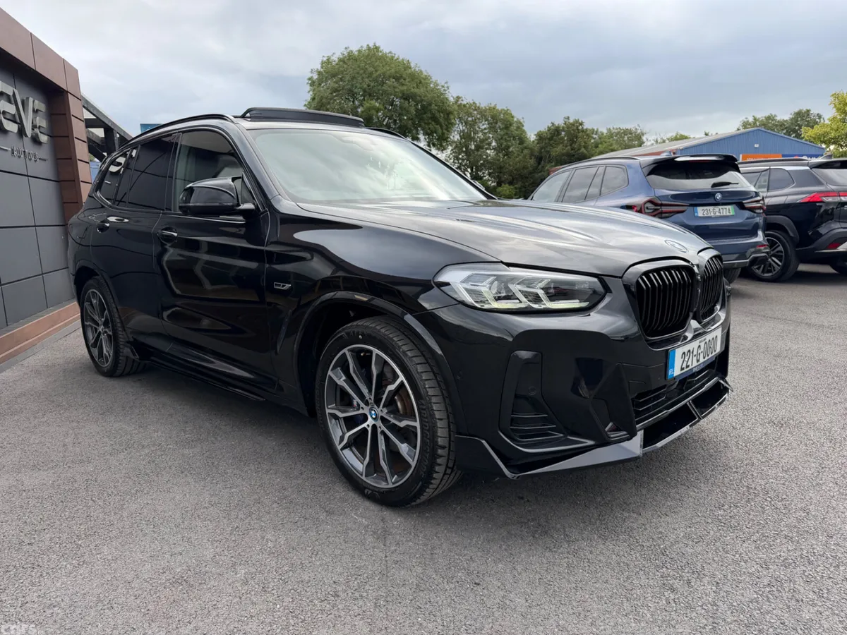 BMW X3 SUV, Petrol Plug-in Hybrid, 2022, Black