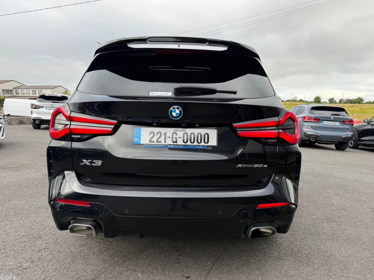 BMW X3 SUV, Petrol Plug-in Hybrid, 2022, Black