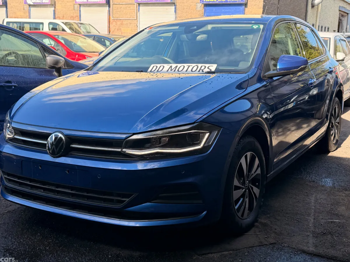 Volkswagen Polo Hatchback, Petrol, 2021, Blue