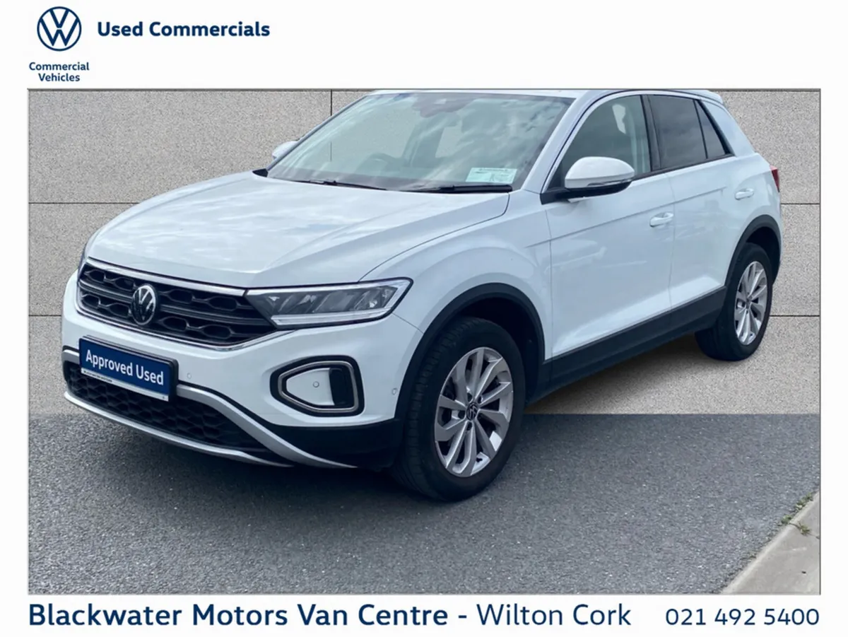 Volkswagen T-Roc SUV, Petrol, 2024, White