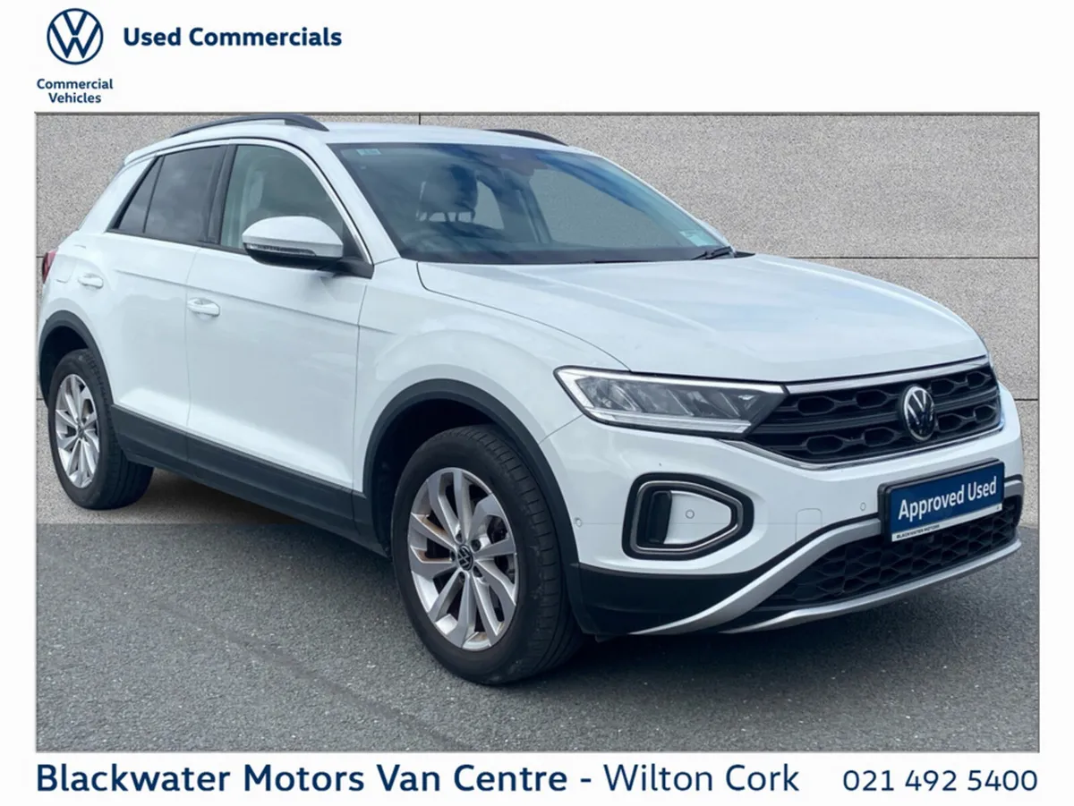 Volkswagen T-Roc SUV, Petrol, 2024, White