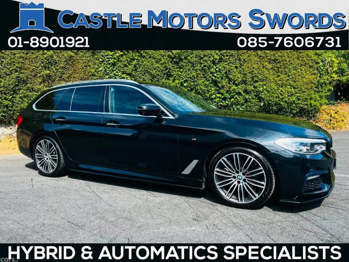 BMW 5-Series Estate, Diesel, 2018, Black
