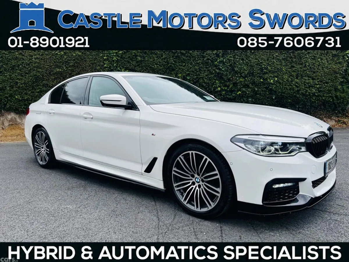 BMW 5-Series Saloon, Diesel, 2018, White