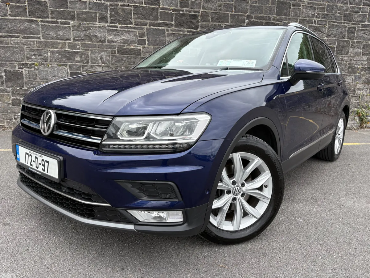 Volkswagen Tiguan SUV, Diesel, 2017, Blue