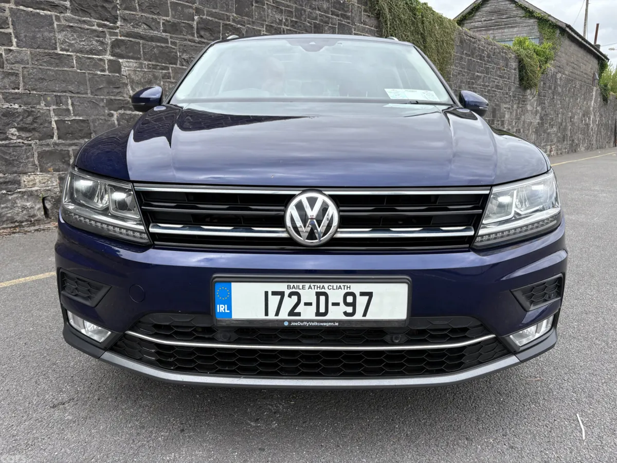 Volkswagen Tiguan SUV, Diesel, 2017, Blue