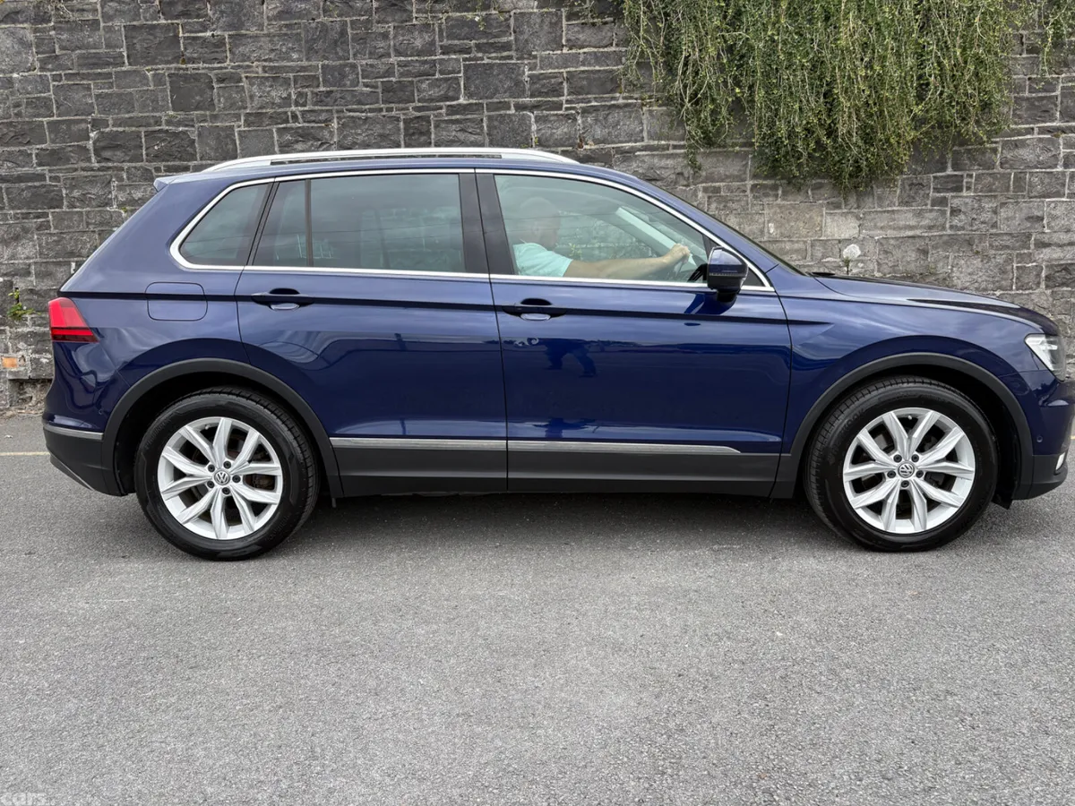 Volkswagen Tiguan SUV, Diesel, 2017, Blue