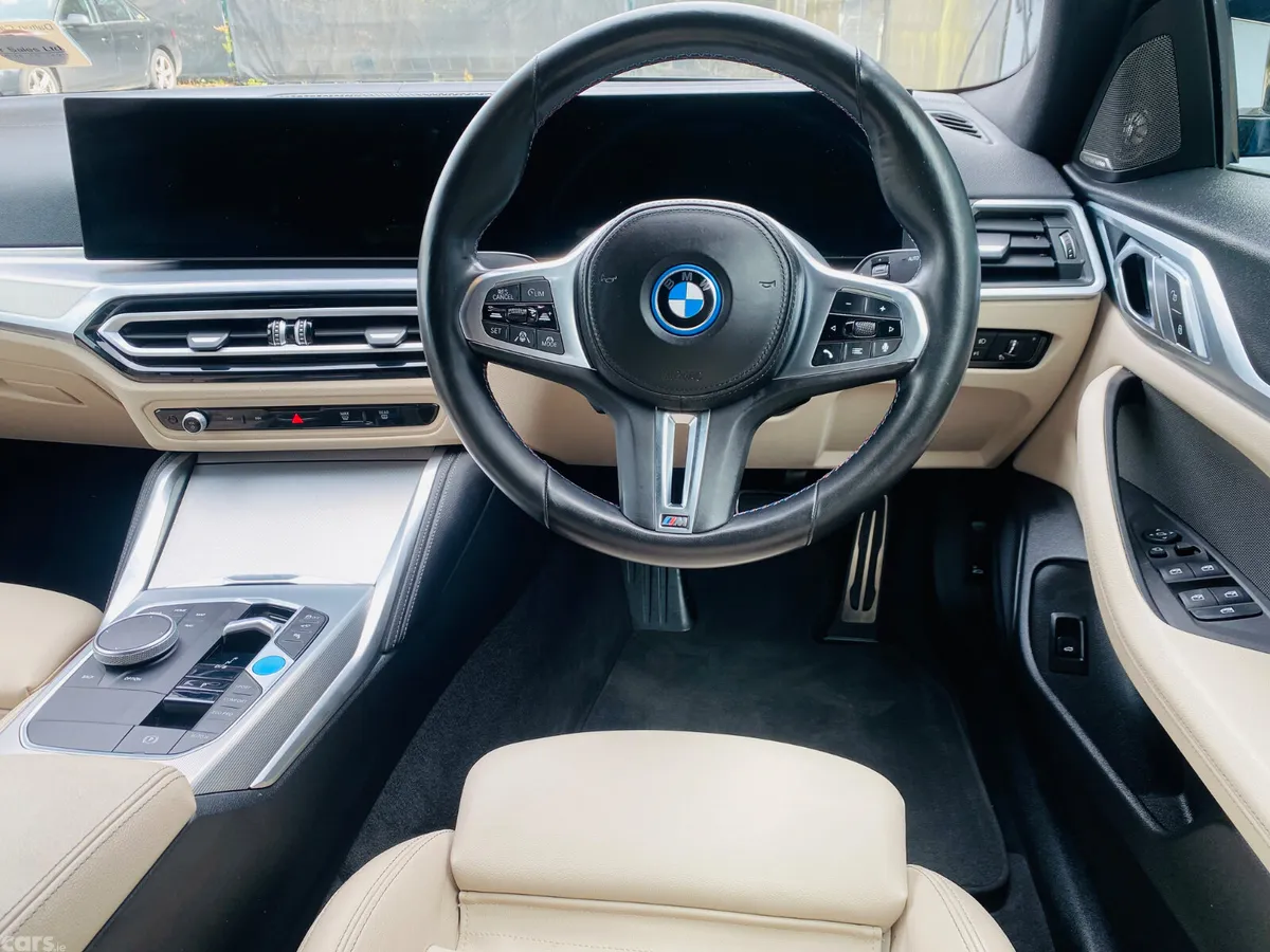 BMW i4 Saloon, Electric, 2023, Blue