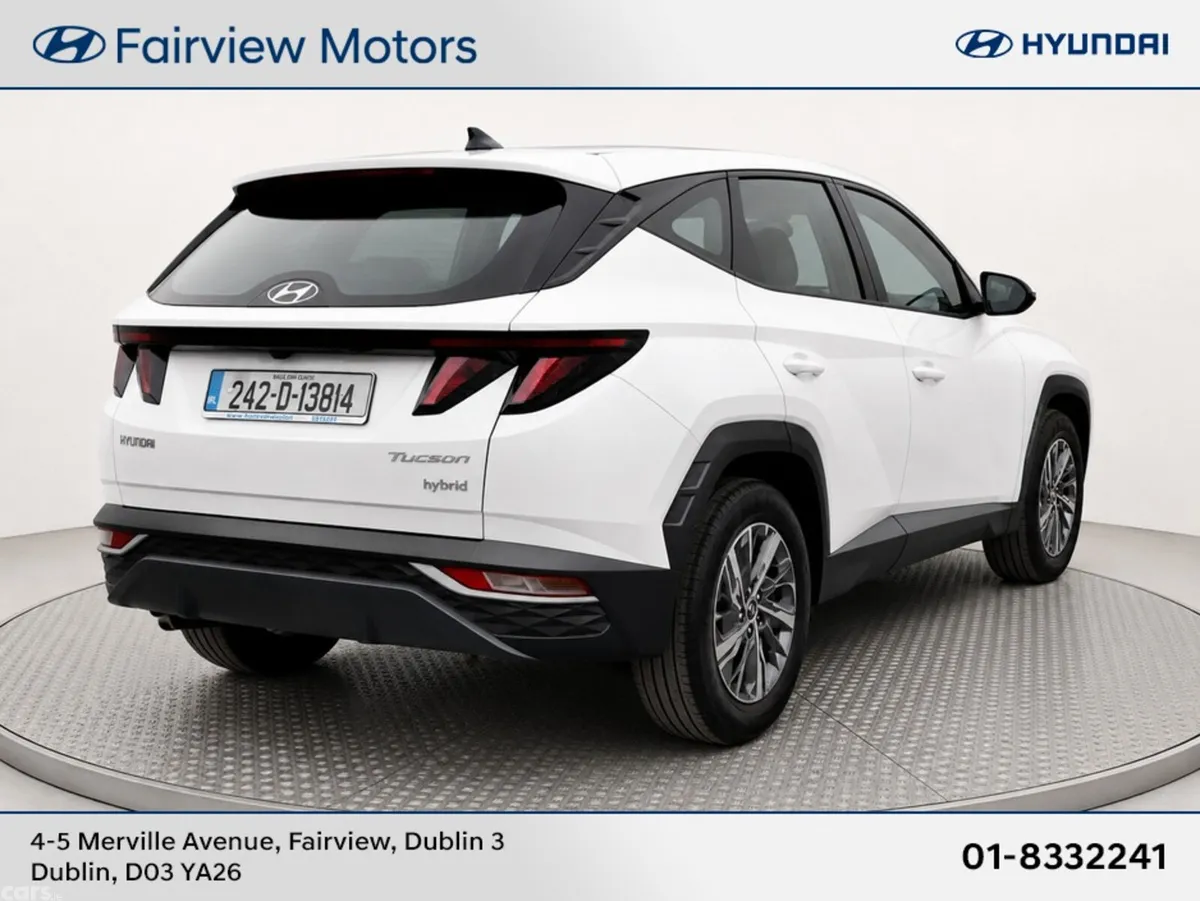 Hyundai Tucson SUV, Petrol Hybrid, 2024, White