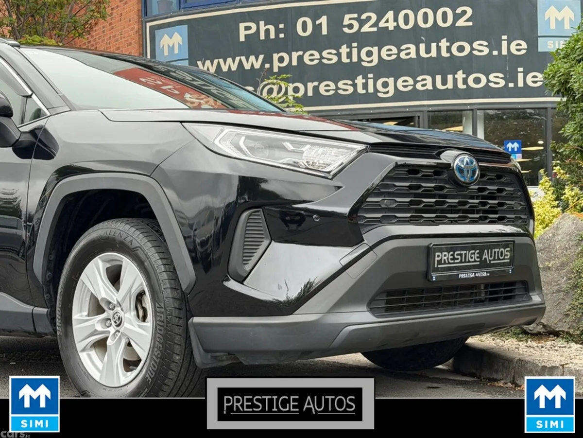 Toyota RAV4 SUV, Petrol Hybrid, 2021, Black