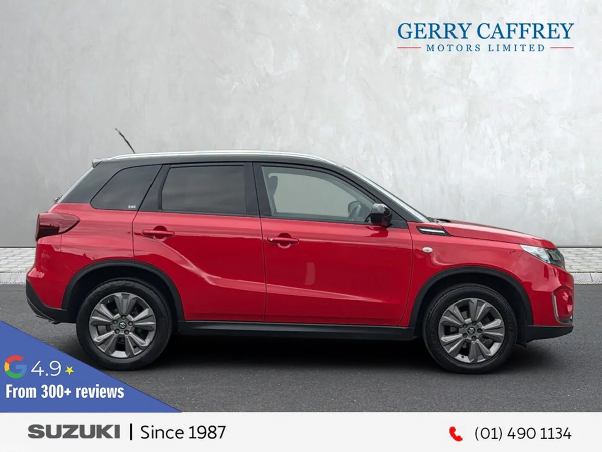 Suzuki Vitara SUV, Petrol Hybrid, 2023, Red