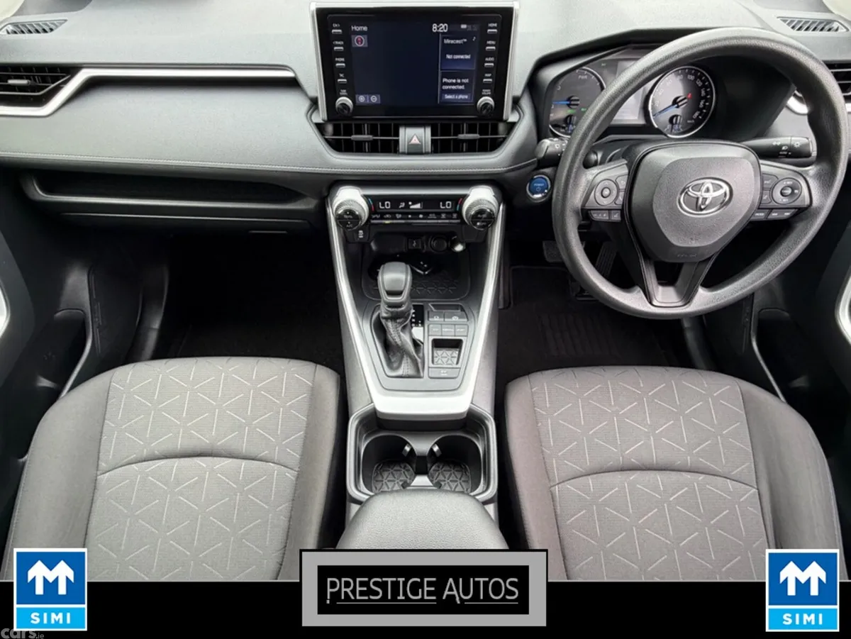 Toyota RAV4 SUV, Petrol Hybrid, 2021, Black