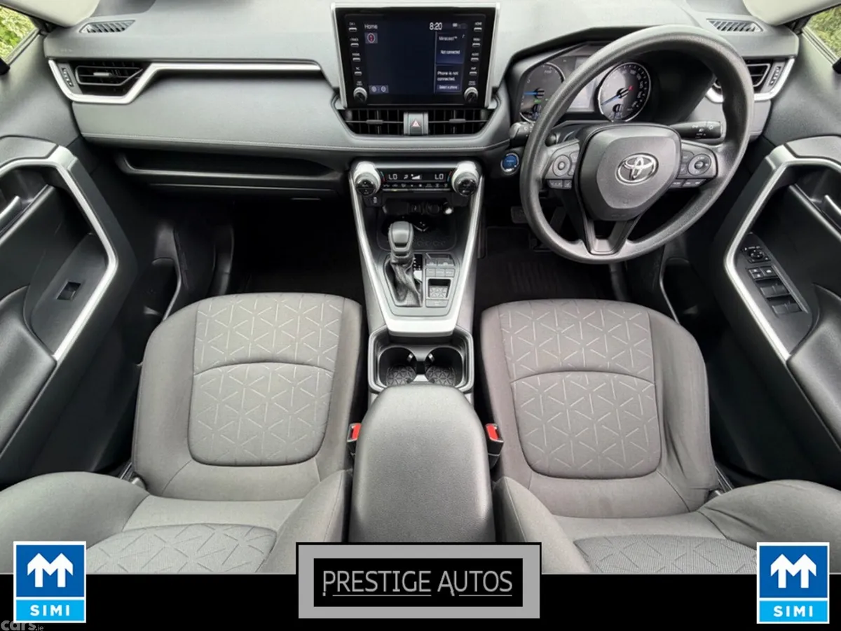 Toyota RAV4 SUV, Petrol Hybrid, 2021, Black